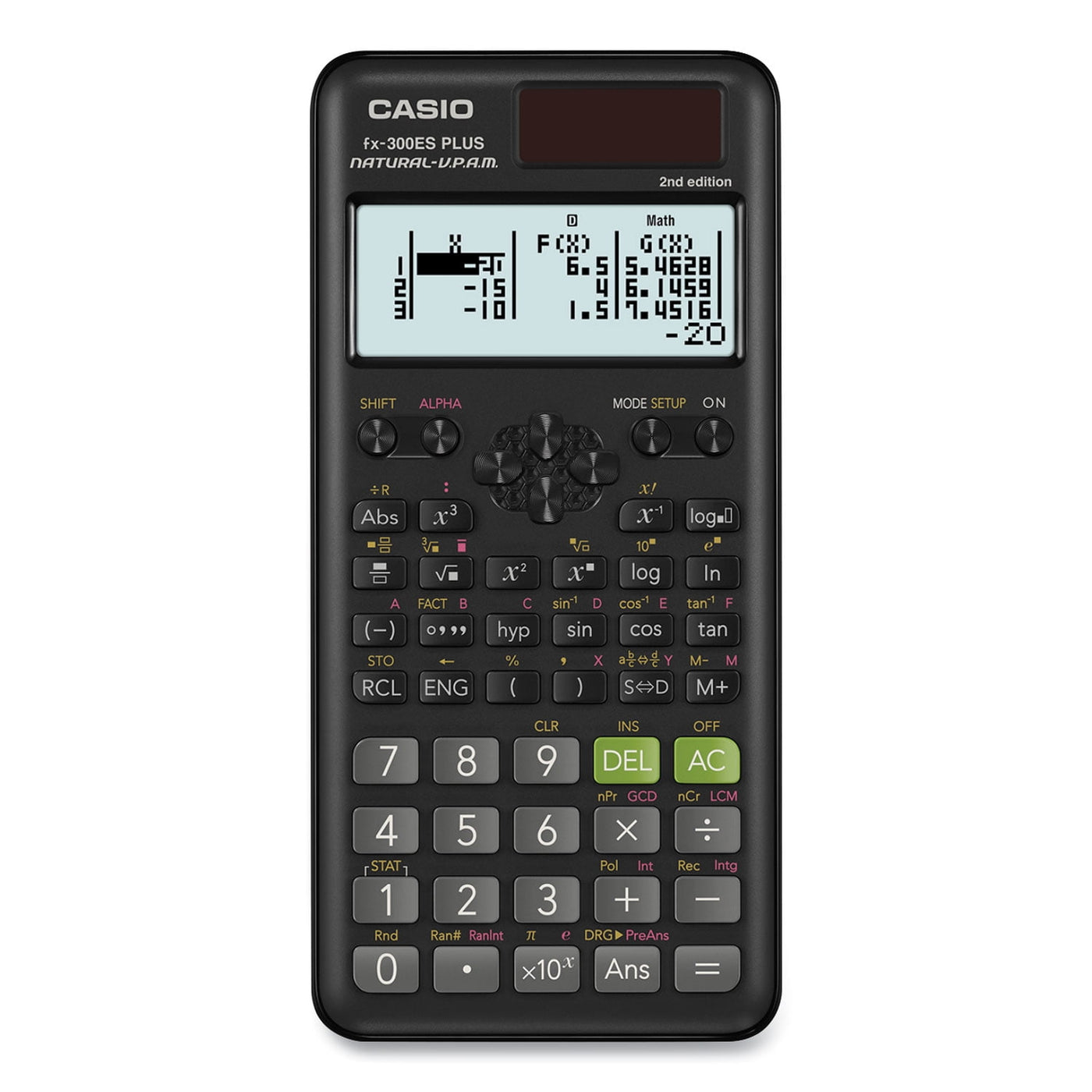 Casio FX-300ESPLS2-S 2nd Edition Scientific Calculator, 12-Digit Natural Textbook Display