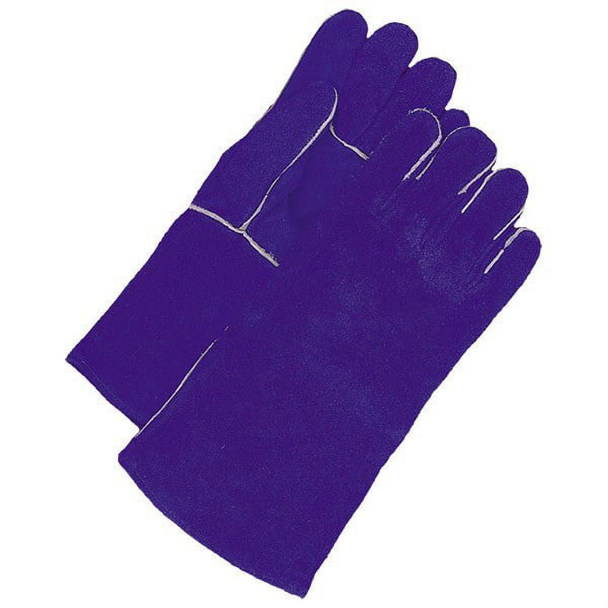 60-1-7803B Welding Glove Split Leather Blue