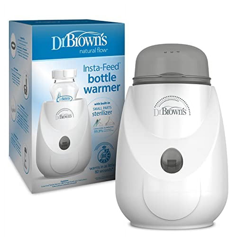 Dr. Brownâ€™s Insta-Feed Baby Bottle Warmer and Sterilizer for Baby Bottles and Baby Food Jars