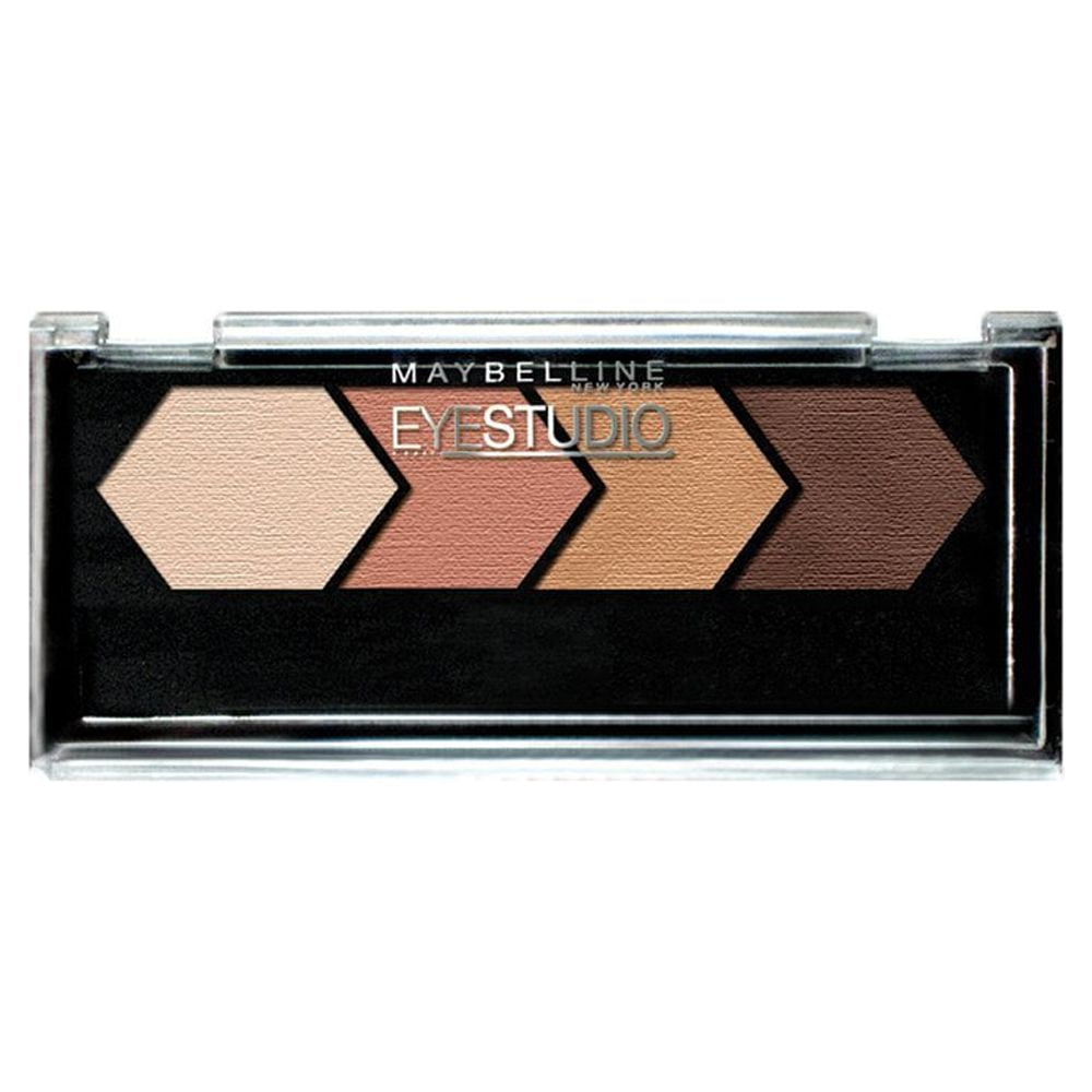 Maybelline EyeStudio Color Plush Silk Eye Shadow Quad Palette, Copper Chic