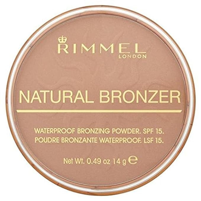 Rimmel London Natural - 022 Sun Bronze - Bronzer, Matte Finish, 0.49oz