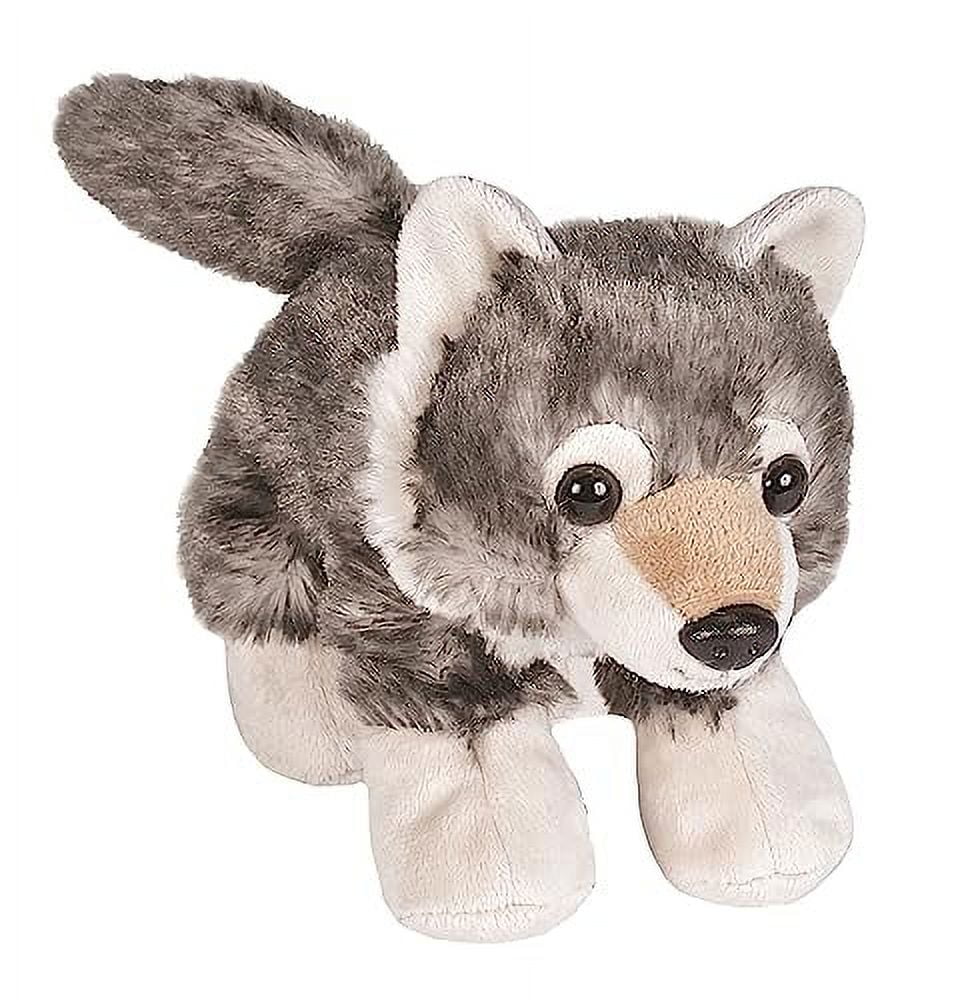 Wild Republic Wolf Plush, Stuffed Animal, Plush Toy, Gifts for Kids, Hugâ€™Ems 7"