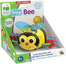 The Learning Journey Early Learning . Crawl About Bee . Crawling Toys for Babies 6-12 Months . Bright Lights and Fun Melodies . Award Winning Toys ES4