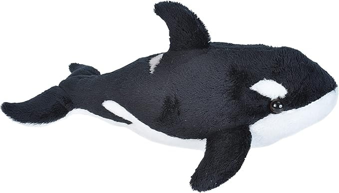 Wild Republic Orca Plush, Stuffed Animal, Plush Toy Gifts for Kids, Sea Critters 11 inches