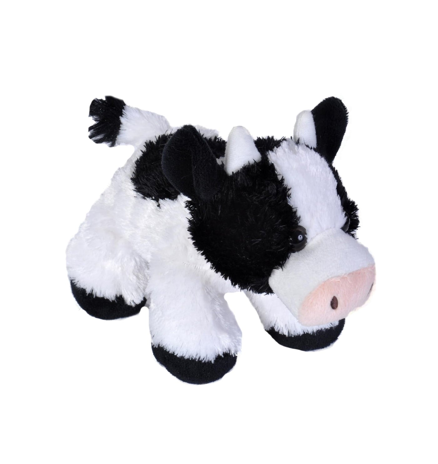 Wild Republic Cow Plush, Stuffed Animal, Plush Toy, Gifts for Kids, Hugâ€™Ems 7 inches