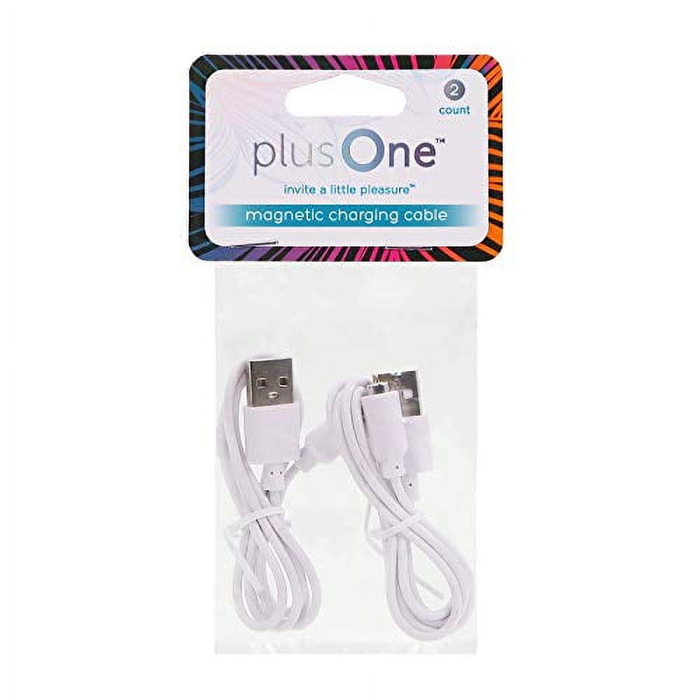 PlusOne Replacement Magnetic Charging Cables, 2Count