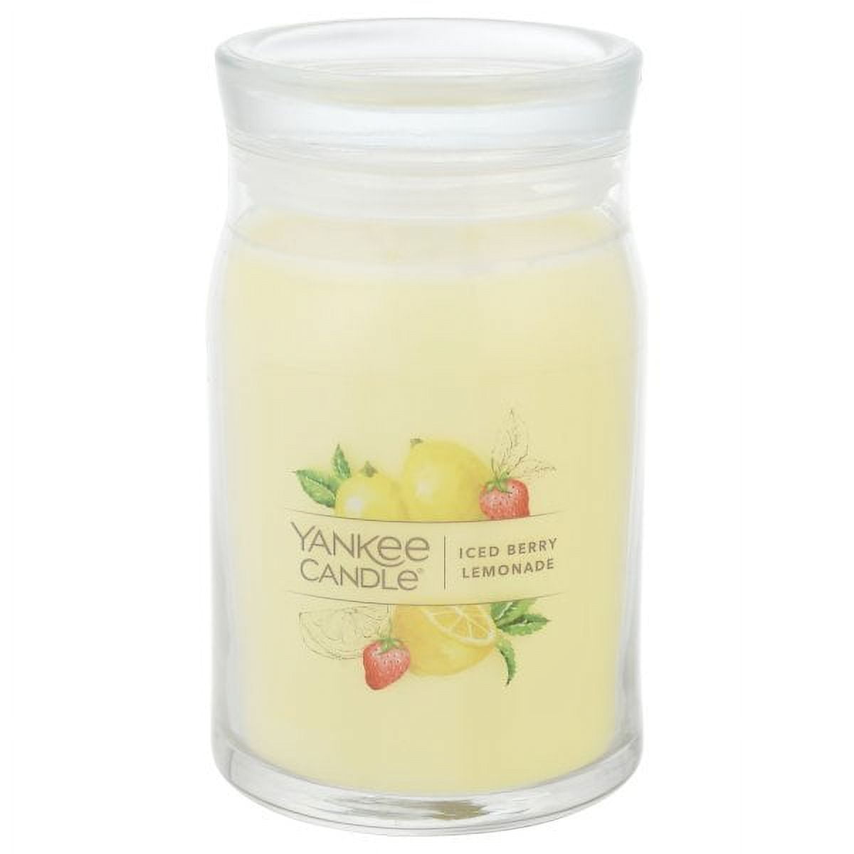 Yankee Candle 1629983 Iced Berry Lemonade Signature Large Jar Candle