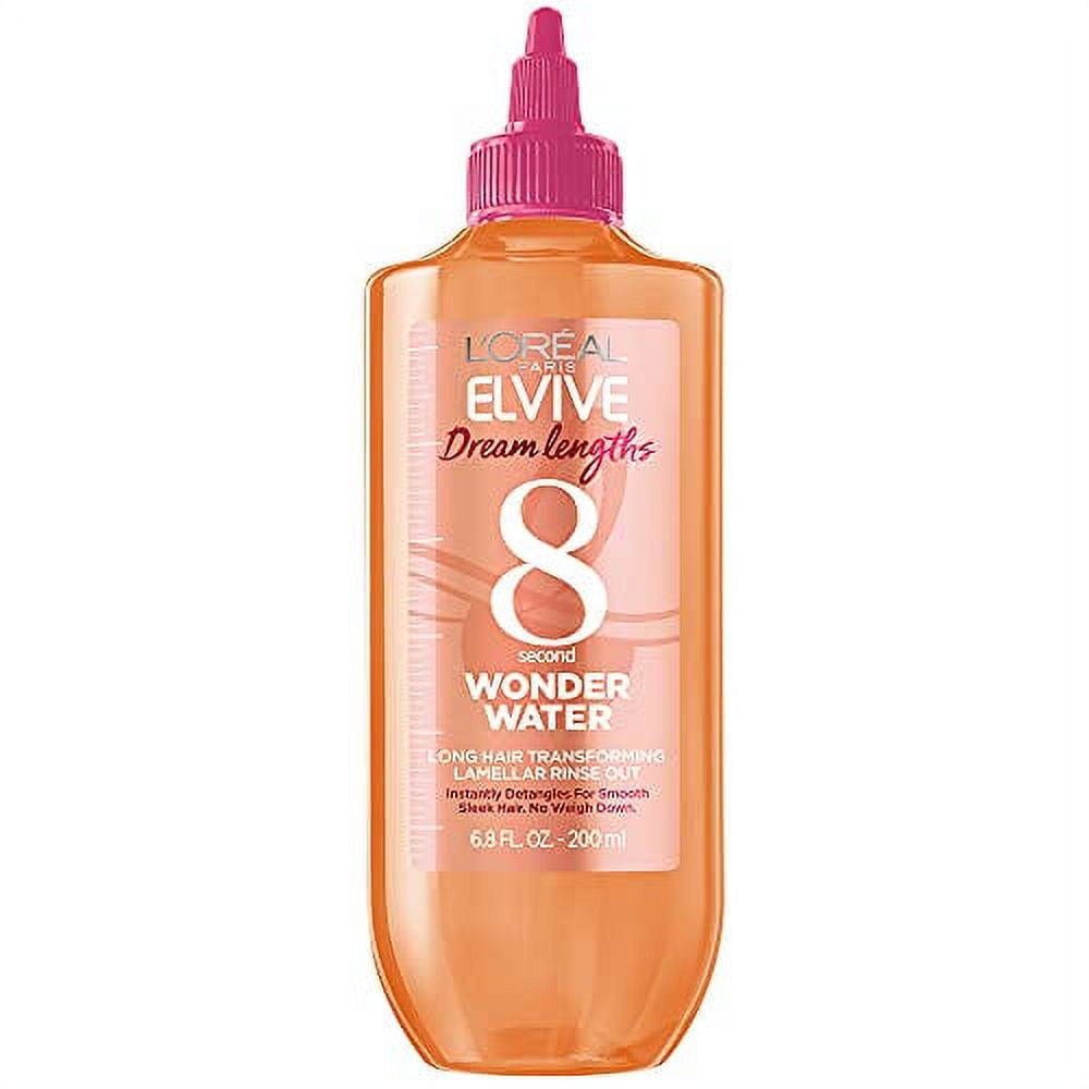 L'Oreal Paris Elvive Dream Lengths 8 Second Wonder Water Detangling Lamellar Rinse Out, 6.8 Ounce