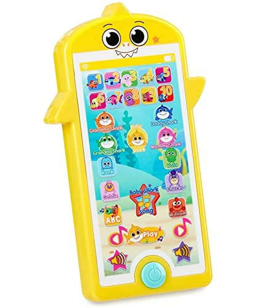 WowWee Baby Shark's Big Show! Mini Tablet for Kids , 123 and ABC Learning Toys for Toddlers , Kids Tablets (Handheld)