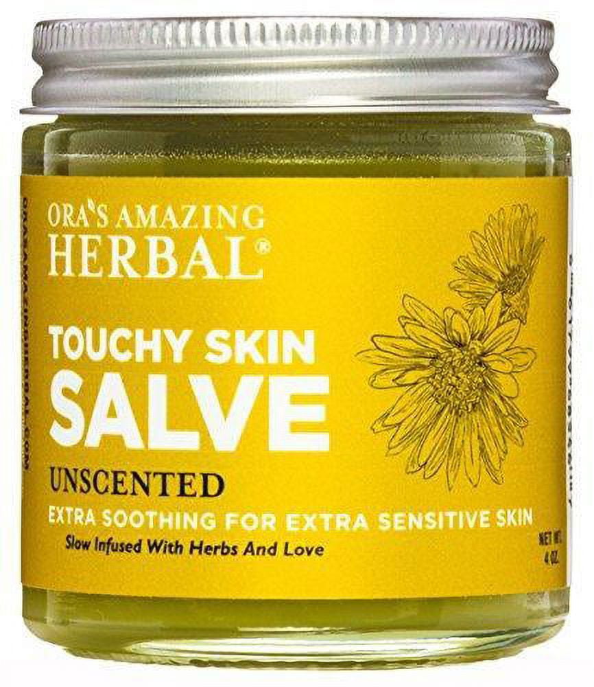 Natural Touchy Skin Healing Salve Intensive Eczema Psoriasis and Sensitive Ski..