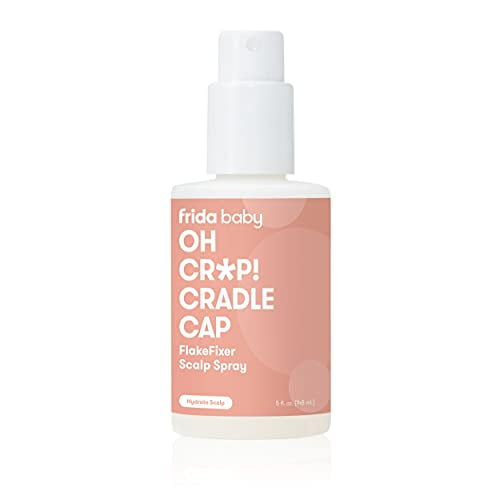 Oh Cr*p! Cradle Cap Flake Fixer Scalp Spray for Dry Scalps by Frida Baby