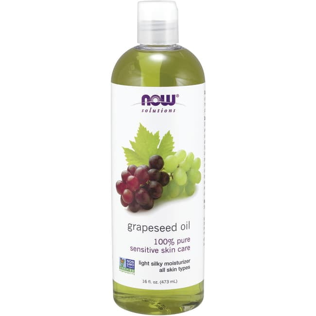 NOW Foods Grape Seed Oil, 16 Fluid Ounce