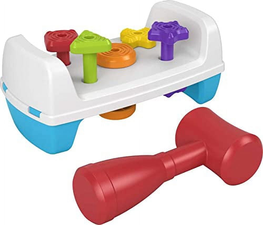 Fisher-Price Tap & Turn .. Bench, Double-Sided Toy Activity .. Bench for Babies and .. Toddlers 12 Months & .. Up