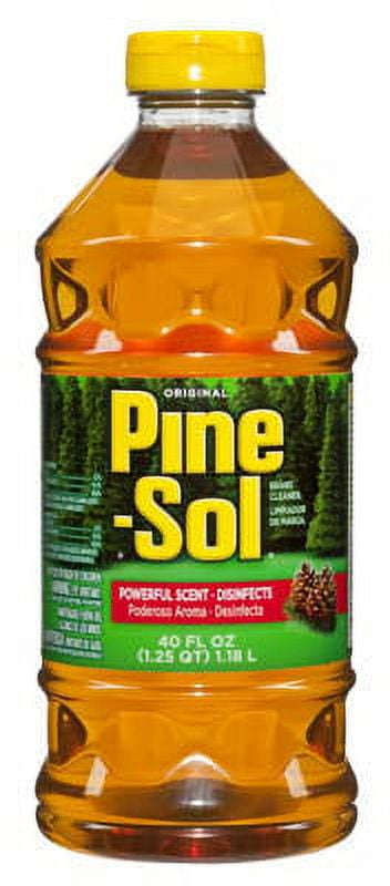 Pine-Sol 97325 Cleaner, Powerful Scent, 40 OZ, Each