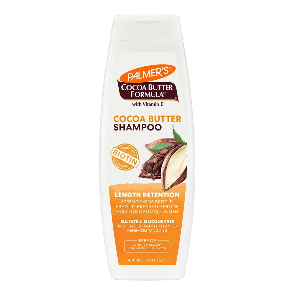 Palmers Cocoa Butter Formula Biotin Length Retention Shampoo, 13.5 Oz, 2 Pack