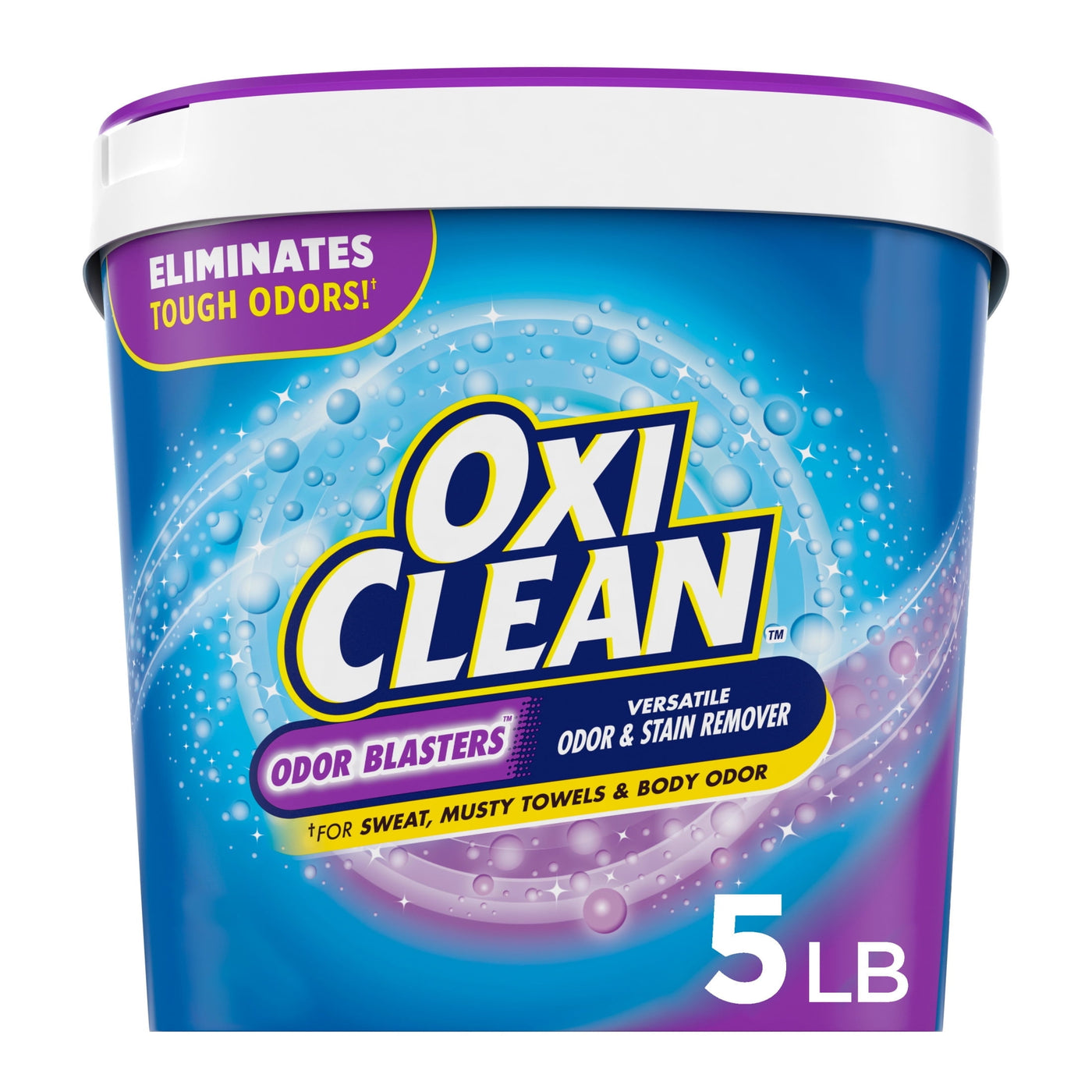 OxiClean Odor Blasters Versatile Odor and Laundry Stain Remover Powder, 5 lb