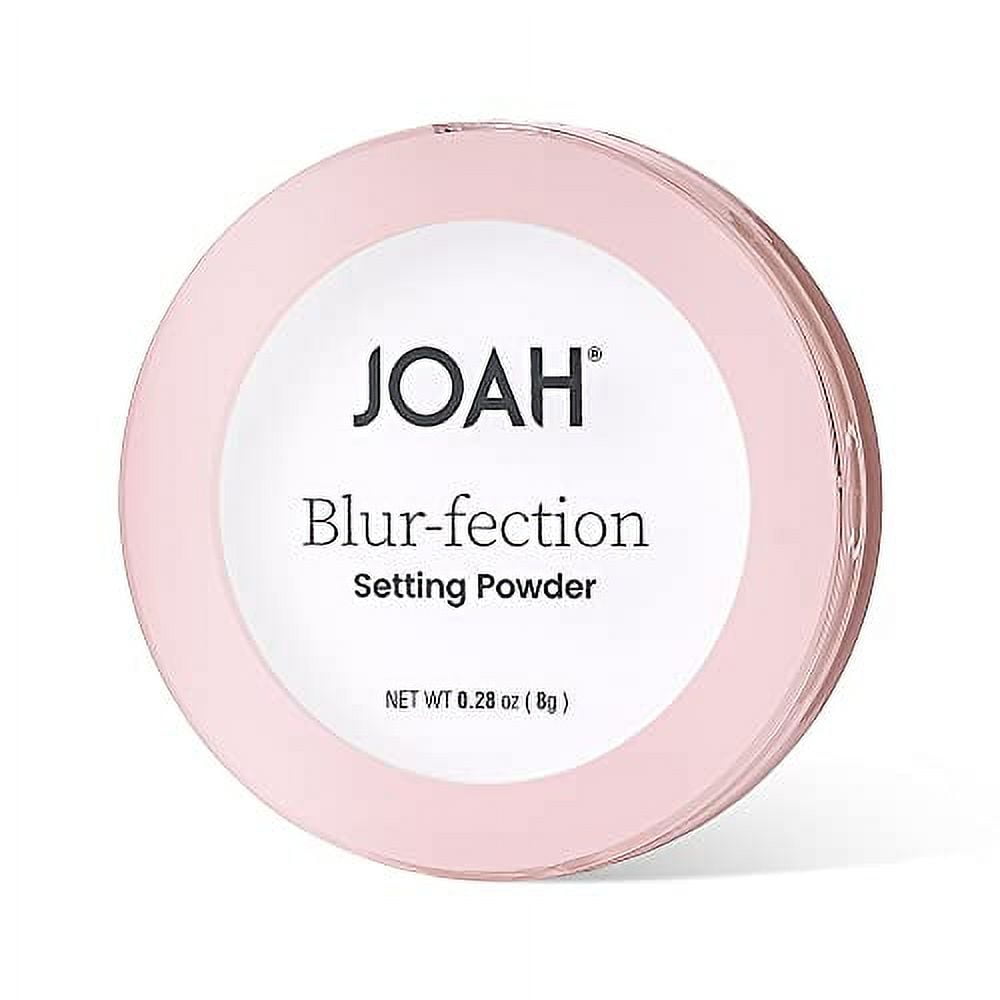 JOAH Blur-Fection Setting Powder, Weightless, Translucent Powder, All Skin Types and Tones, Sheer Shine-Free Finish, Net Wt. 0.28 Oz. (8g)