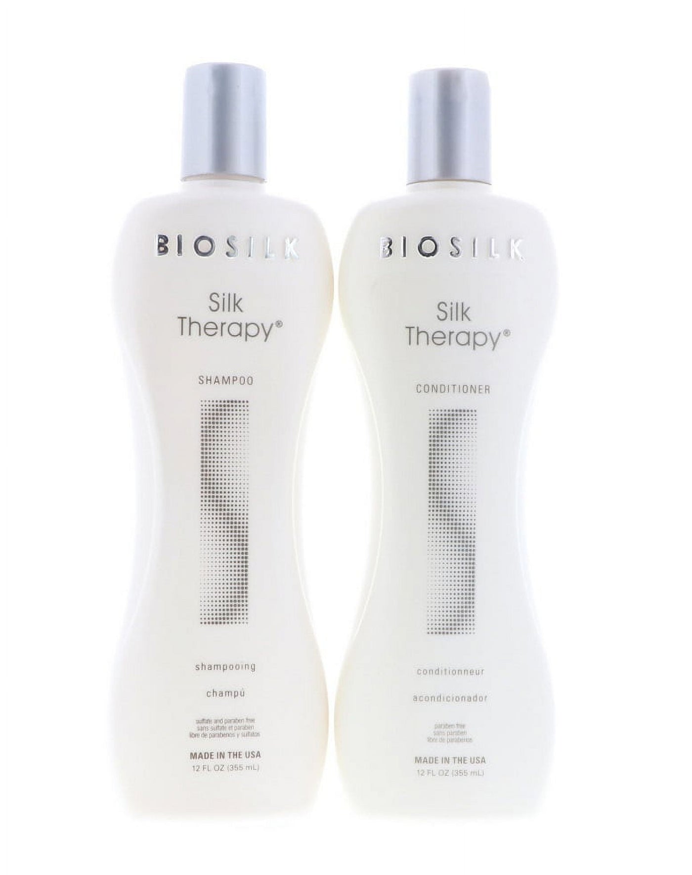 BioSilk Silk Therapy Conditioner, 12 oz 1 Pc, BioSilk Silk Therapy Shampoo, 12 oz 1 Pc