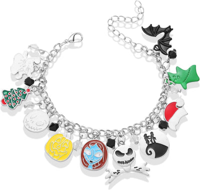 COTATI Halloween Charm Bracelet Horror Scream Movie Merchandise Christmas Link Bracelet for Women