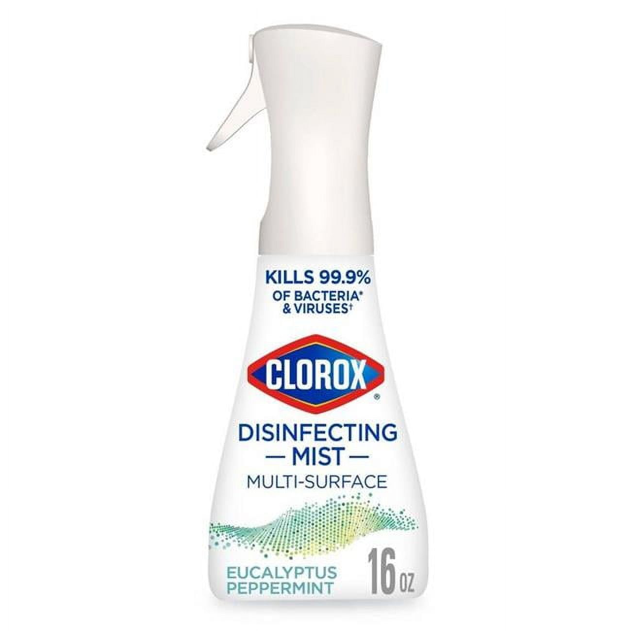 The Clorox 16 oz Eucalyptus Peppermint Spray Disinfecting Mint Mist