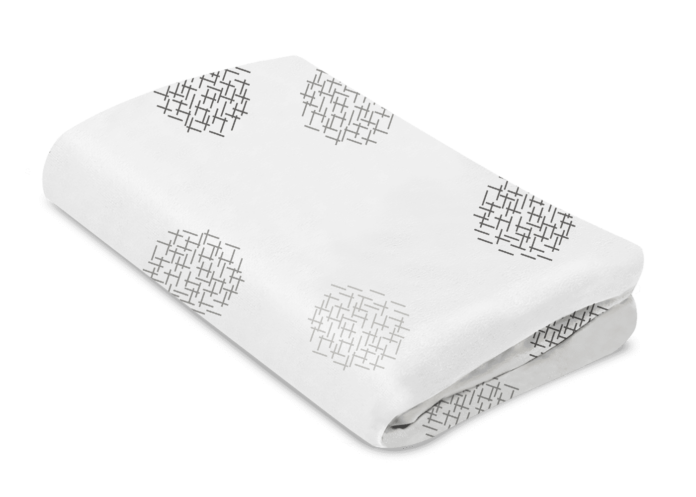 4moms® breeze® plus bassinet sheet | 100% cotton | white crosshatch