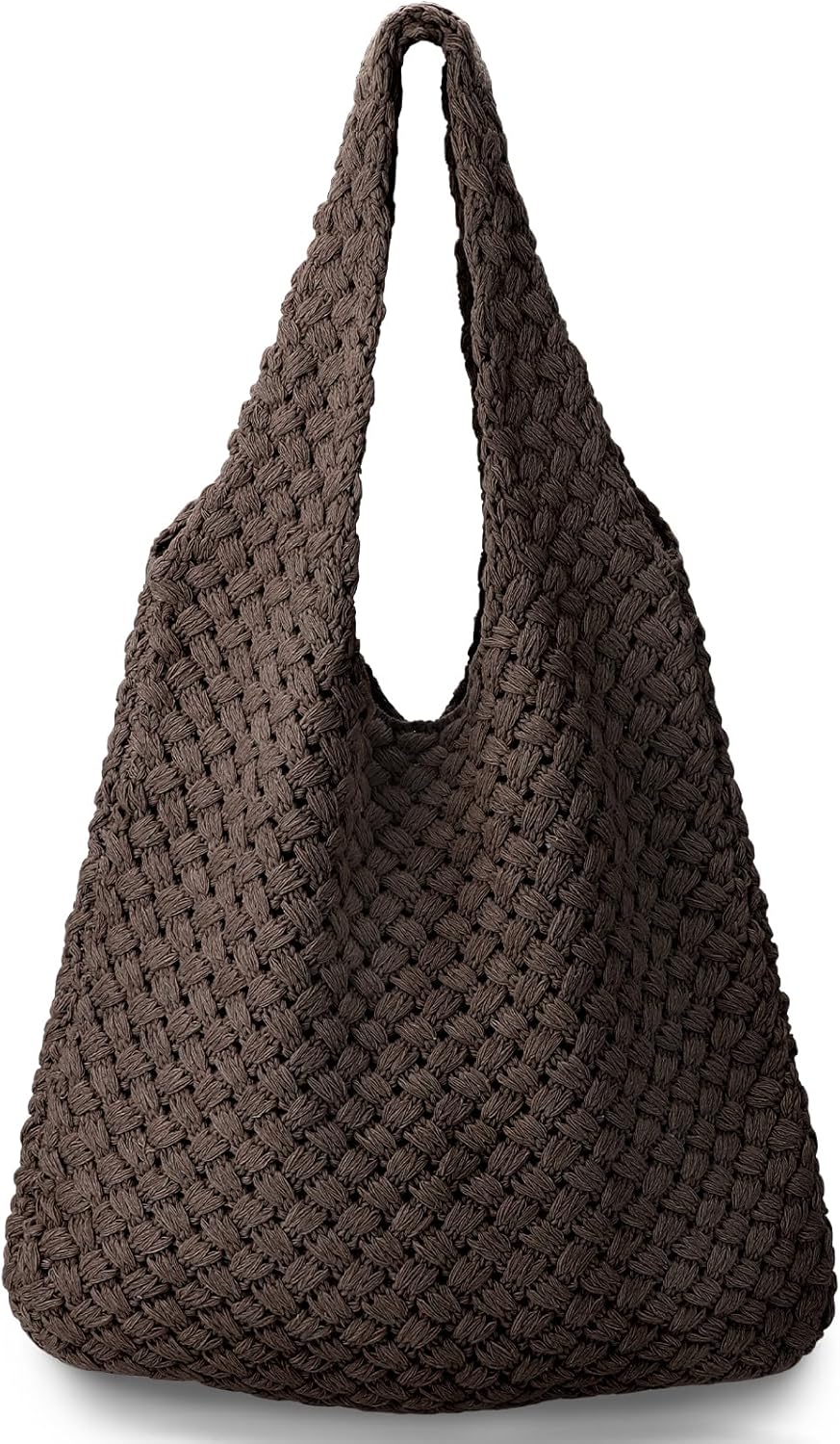 hatisan Crochet Bags for Women Summer Beach Tote Bag Aesthetic Tote Bag Hippie Bag Knit Bag