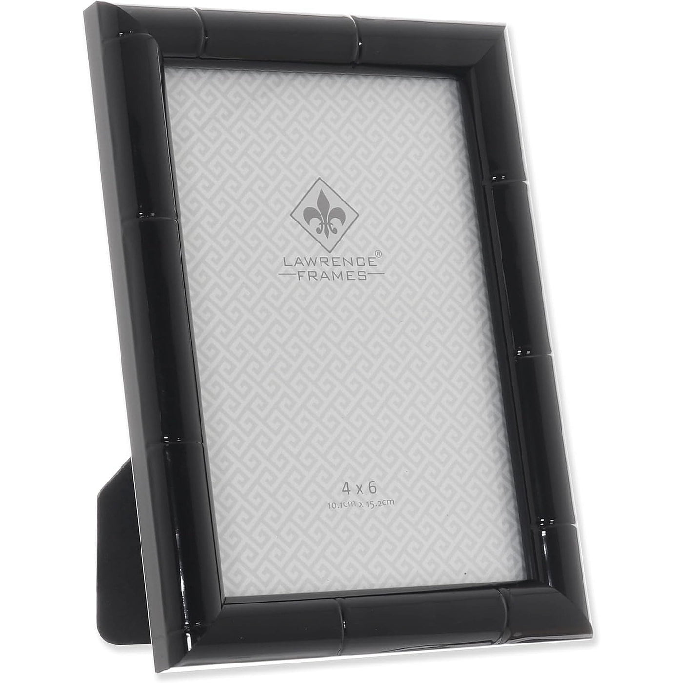 Black BAMBOO Style Polystyrene 4x6 frame - 4x6