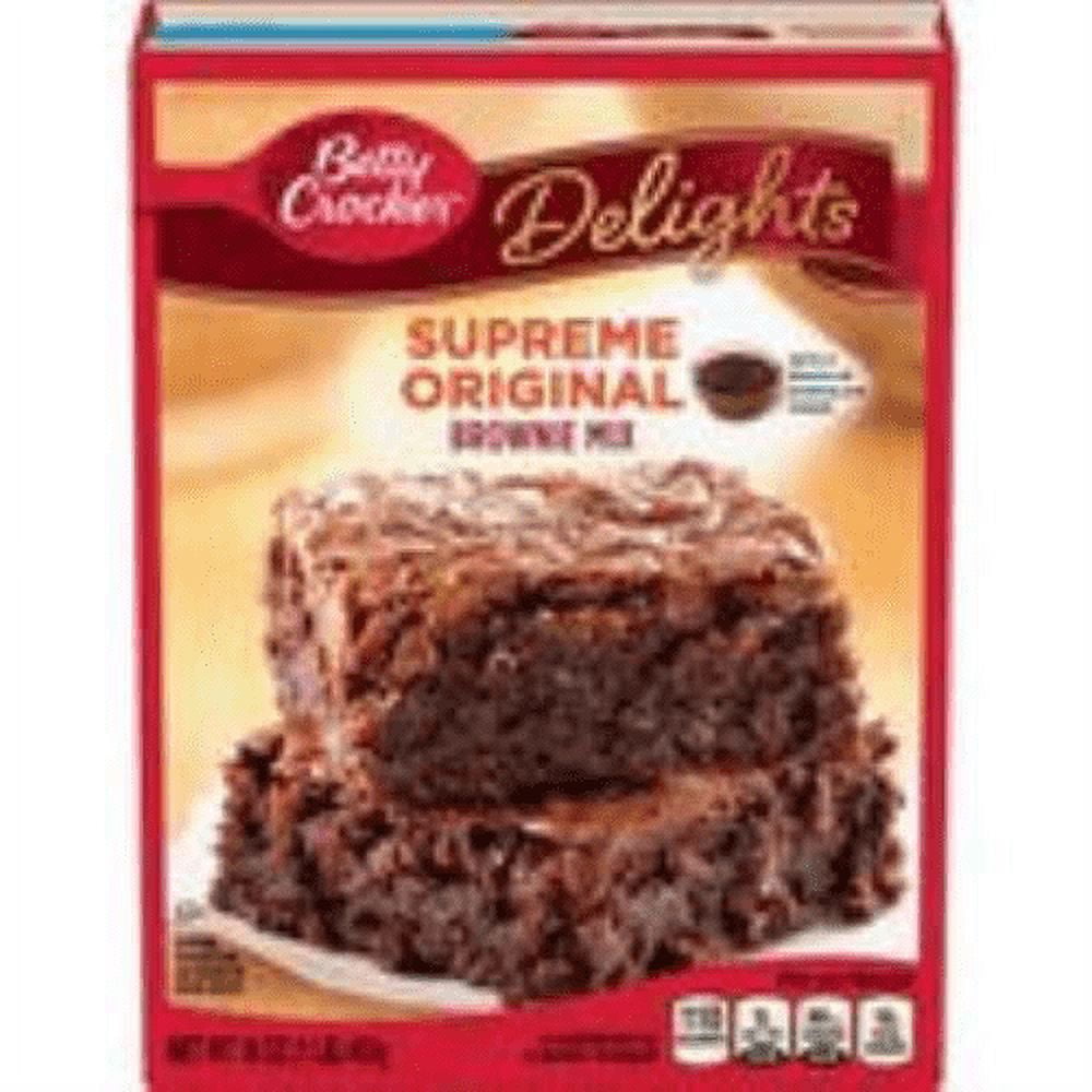 Betty Crocker Delights Supreme Original Brownie Mix (Pack of 12)