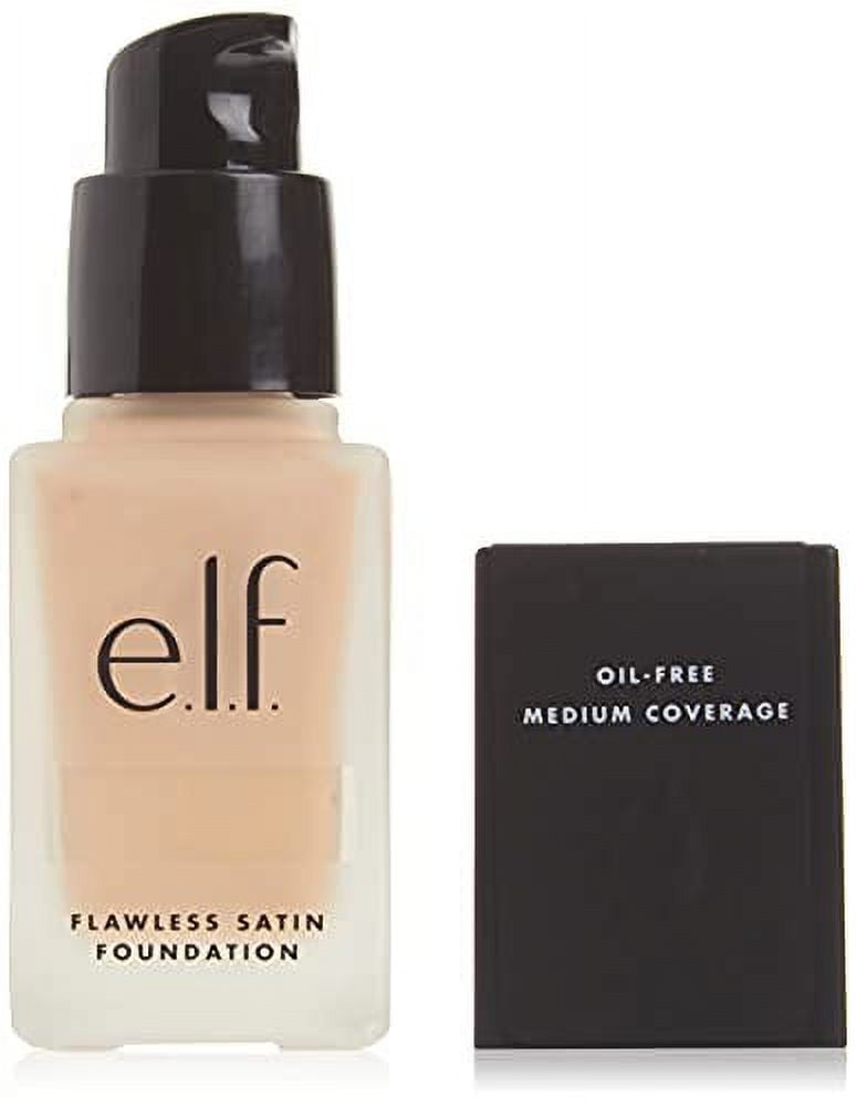 e.l.f. Flawless Finish Foundation, Lightweight & Medium Coverage, Semi-Matte Finish, Caramel, 0.68 Fl Oz (20mL)