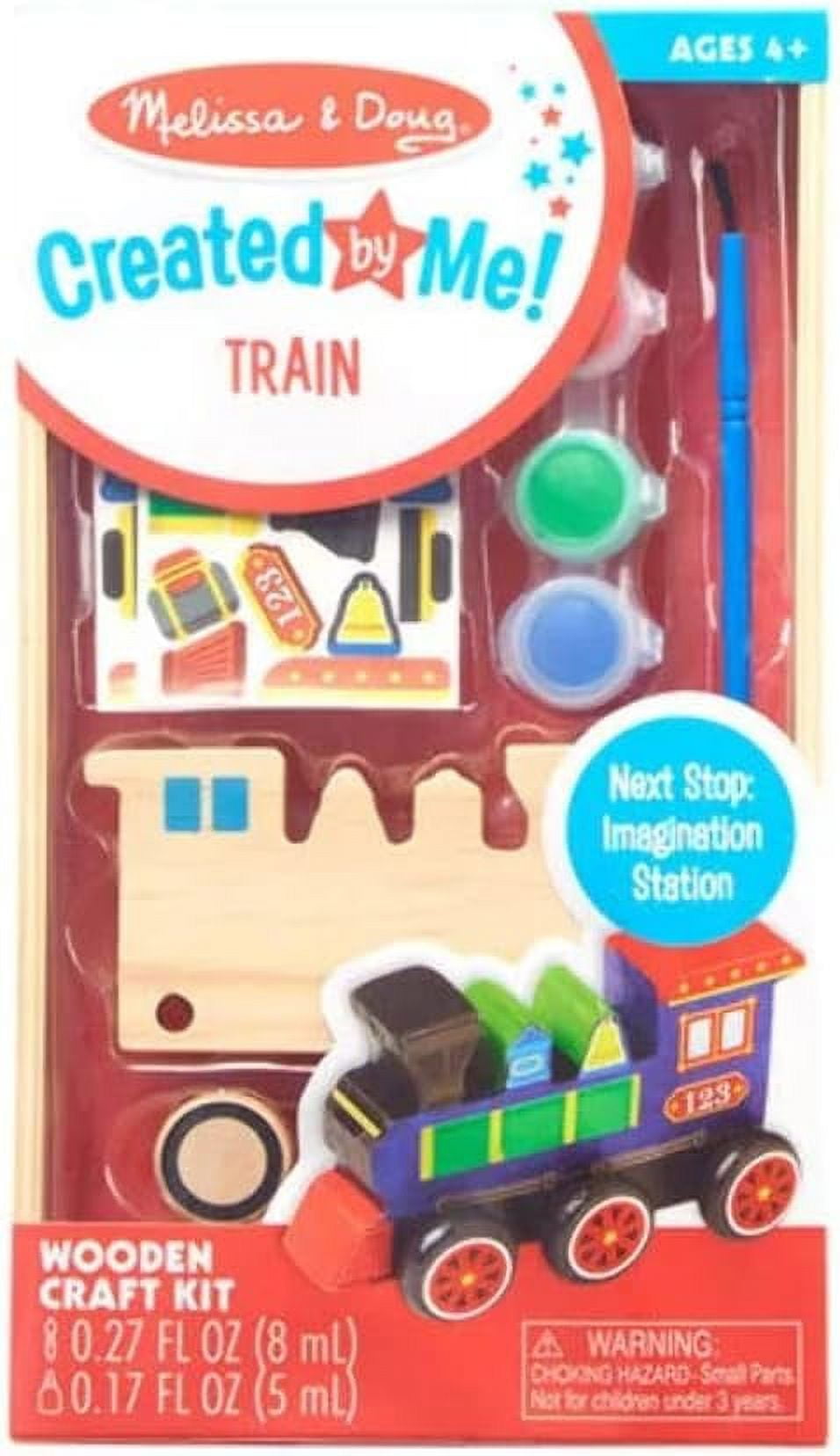 Melissa & Doug Train Wooden Craft Kit