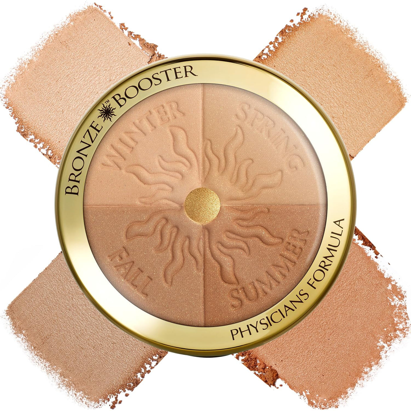 Physicians Formula Bronze Booster Glow-Boosting Season-to-Season, Customizable Seasonal Glow Glow, Lasting Tan Boost, Hypoallergenic Powder, Cruelty-Free & Hypoallergenic- Light-to-Medium