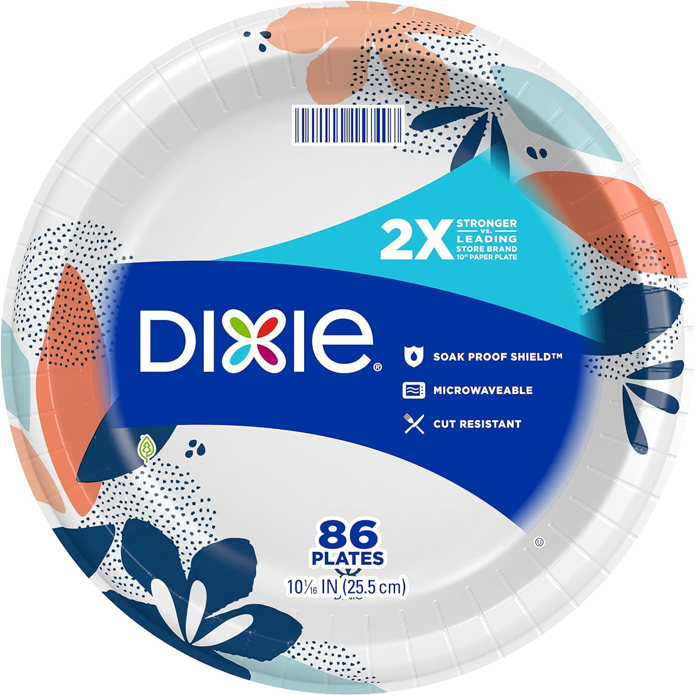 Dixie 86-Count 10" Paper Plates