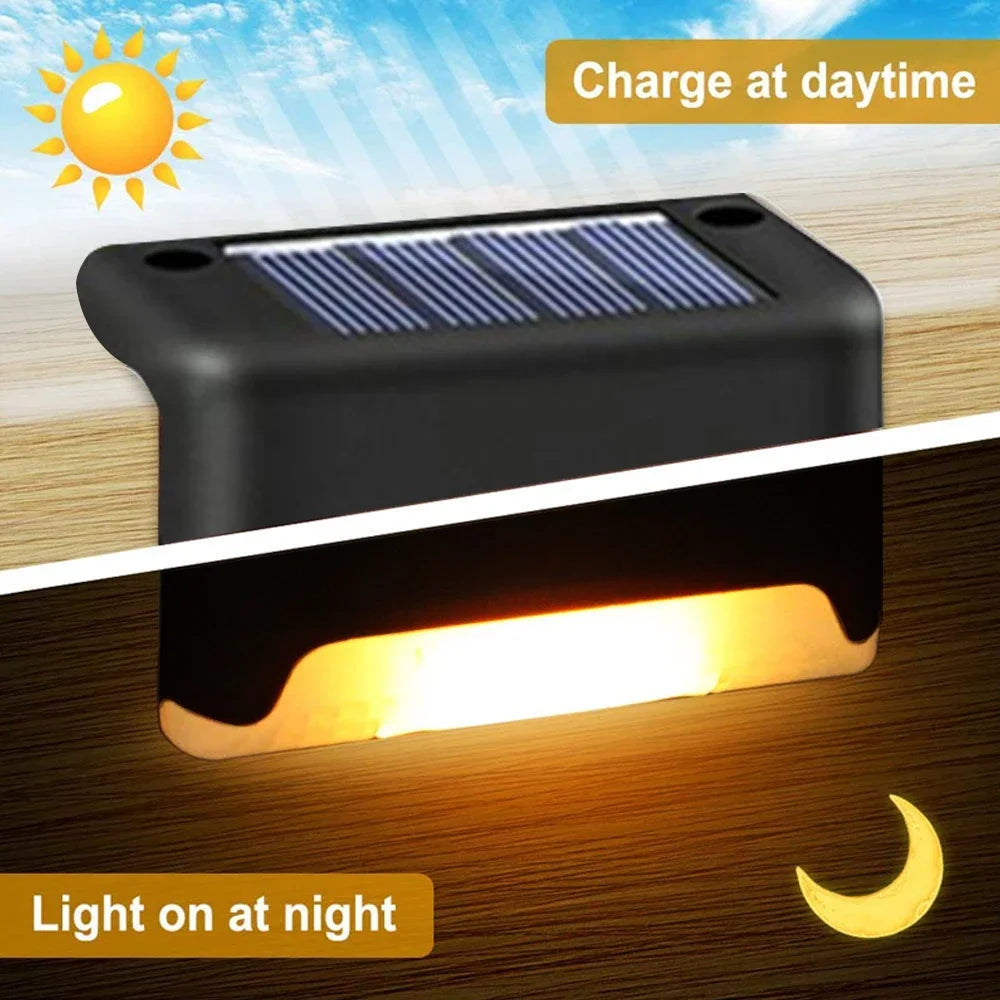 Solar LED Step Lights