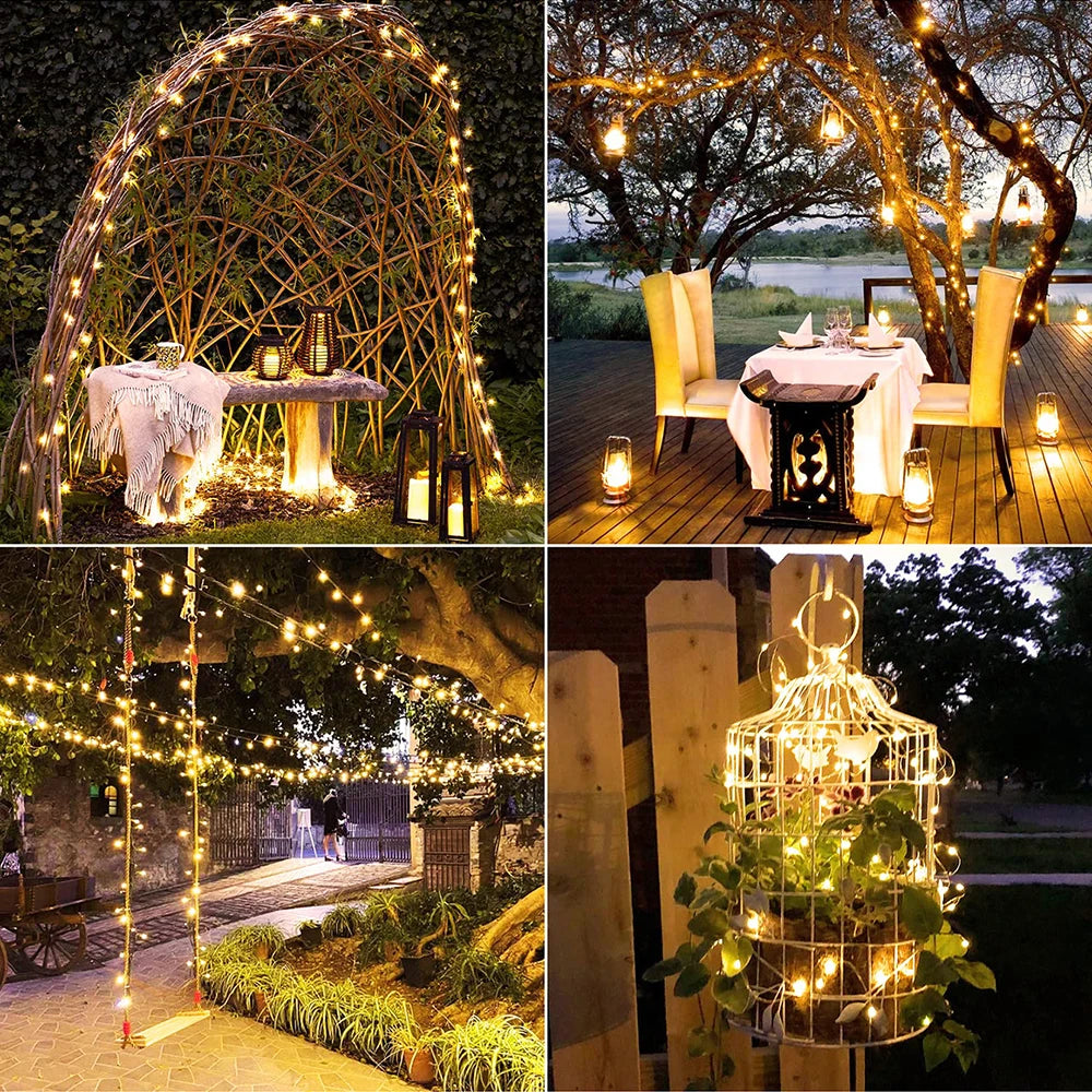 Solar LED String Fairy Lights