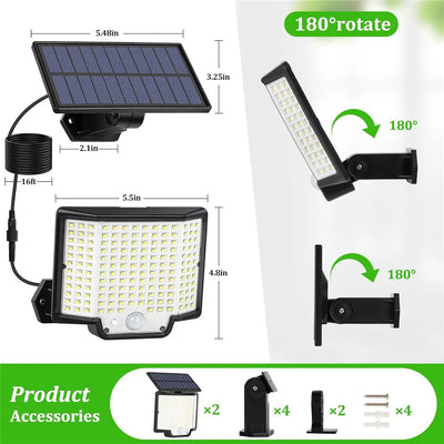 172LED Solar Motion Floodlight