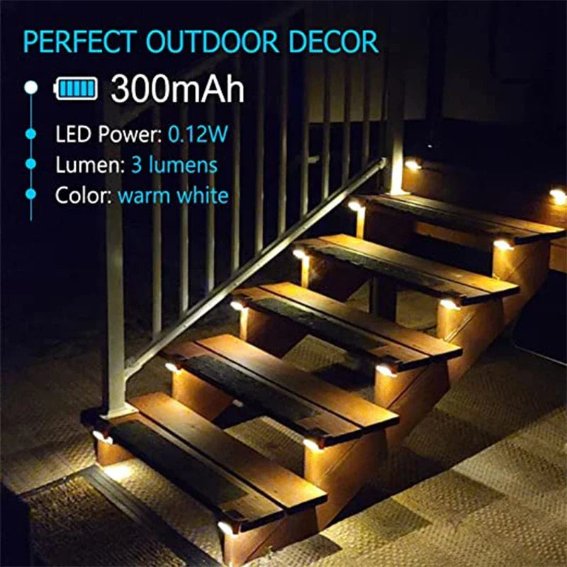 Solar LED Step Lights