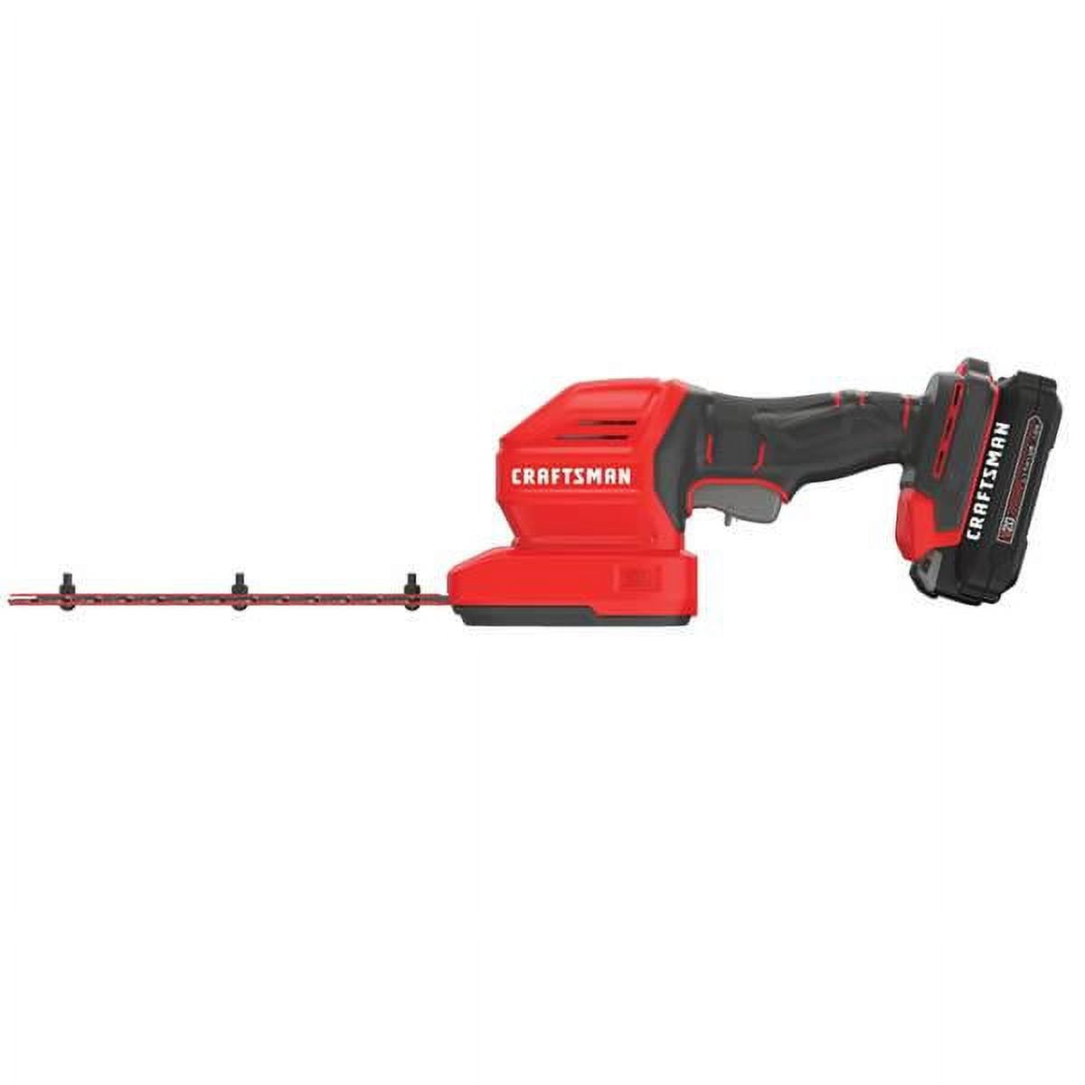 CraftsmanV20* 8 Cordless 2-IN-1 Hedge Trimmer And 4 Grass Shear Kit