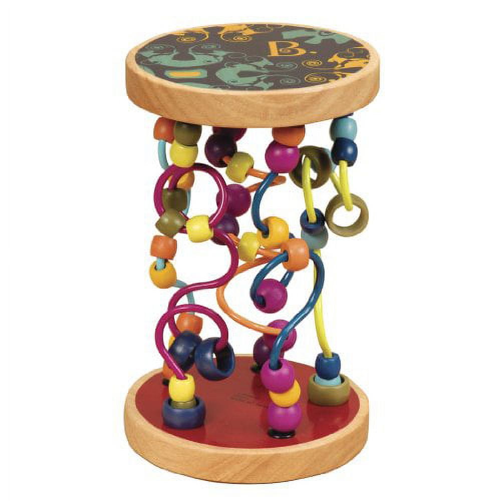 B Toys B Amaze Loopty Loo Bead Maze 47 Beads On 5 Colorful Routes Wooden Baby Toys & Toddler Toys