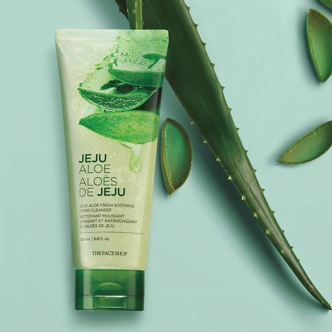 Jeju Aloe Fresh Soothing Foam Cleanser