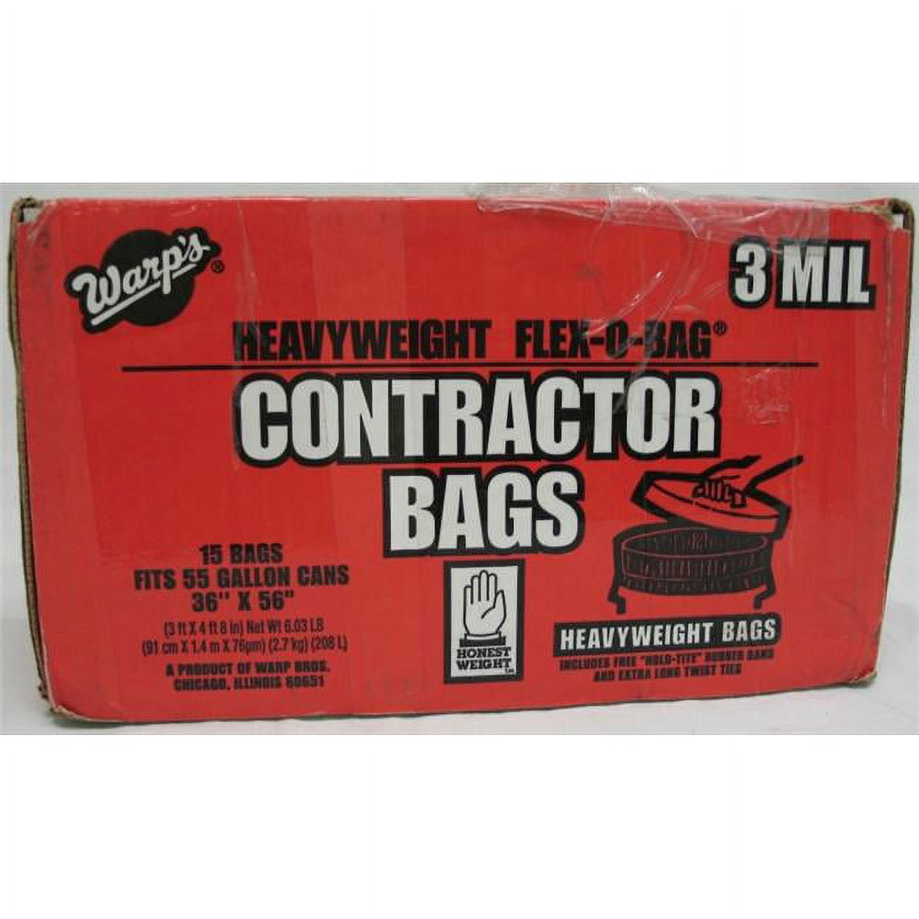 Warp Brothers Contractor Bags