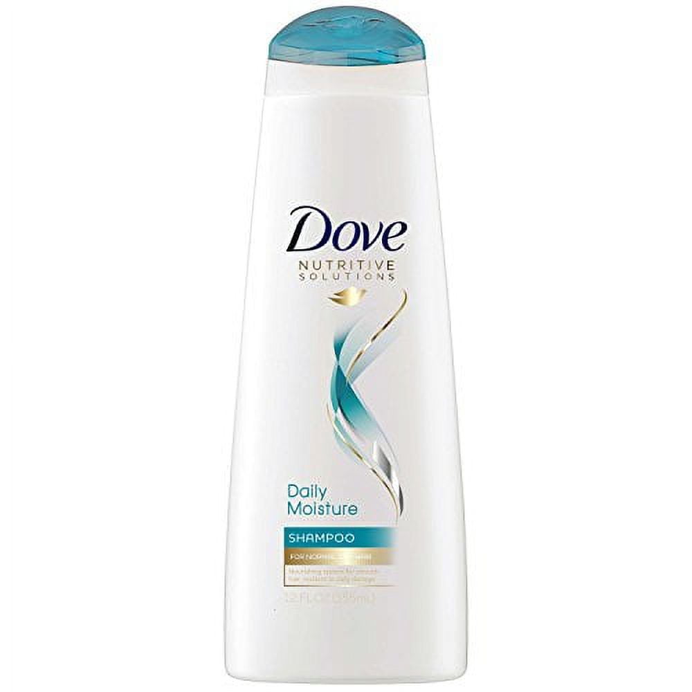 Dove Nutritive Solutions Shampoo, Daily Moisture 12 oz (Pack of 6)