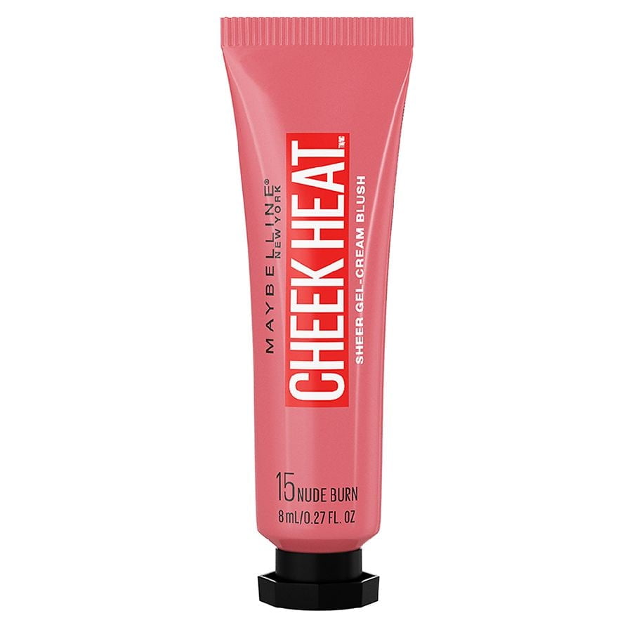 Maybelline Cheek Heat Gel-Cream Blush, Face Makeup, Nude Burn 0.27 fl oz