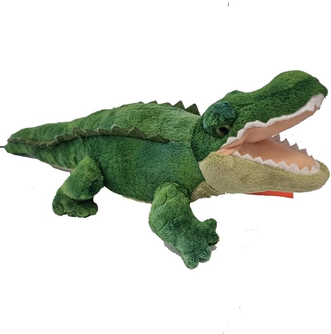 Wild Republic Alligator Plush, Stuffed Animal, Plush Toy, Gifts for Kids, Cuddlekins 8 Inches