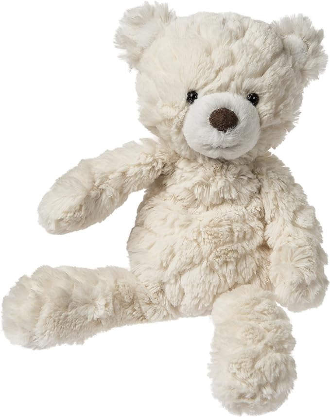 Mary Meyer Putty Bear Small Teddy Bear Soft Toy, Cream