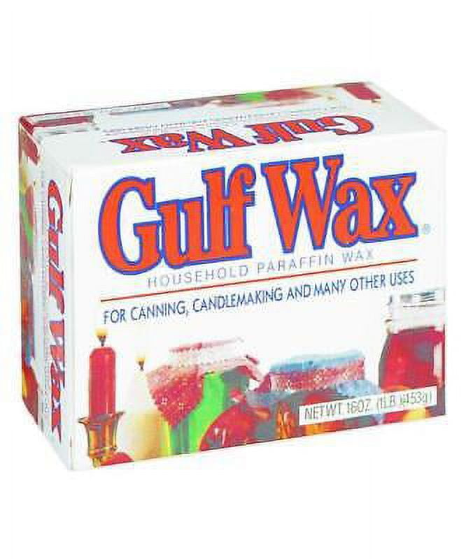 Gulfwax Wide Mouth Paraffin Wax 1 lb 16 oz