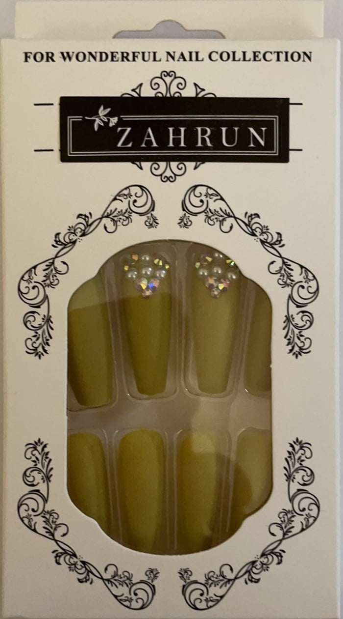 Fake Lengthy Nails Zahrun A15