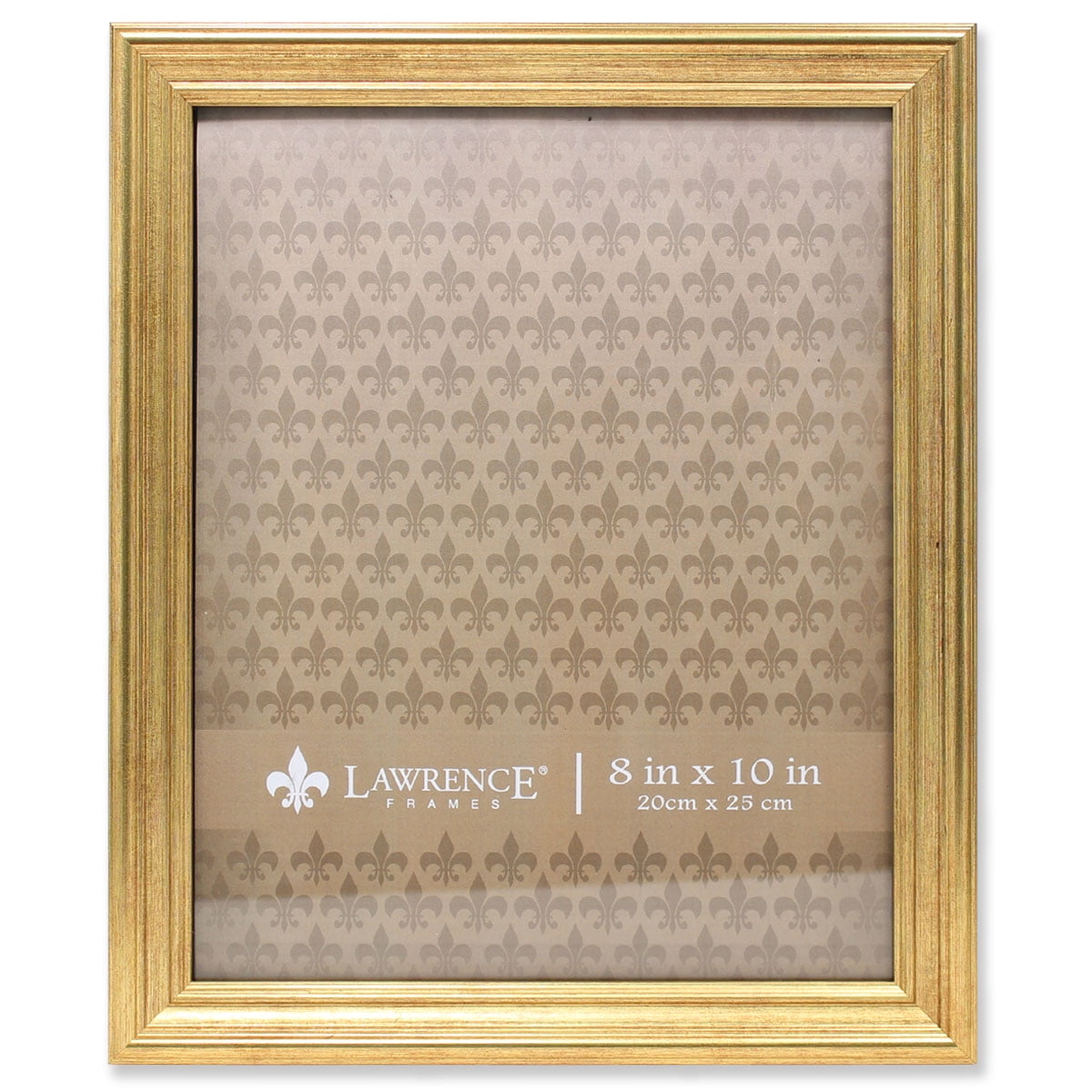 8x10 Sutter Burnished Gold Picture Frame