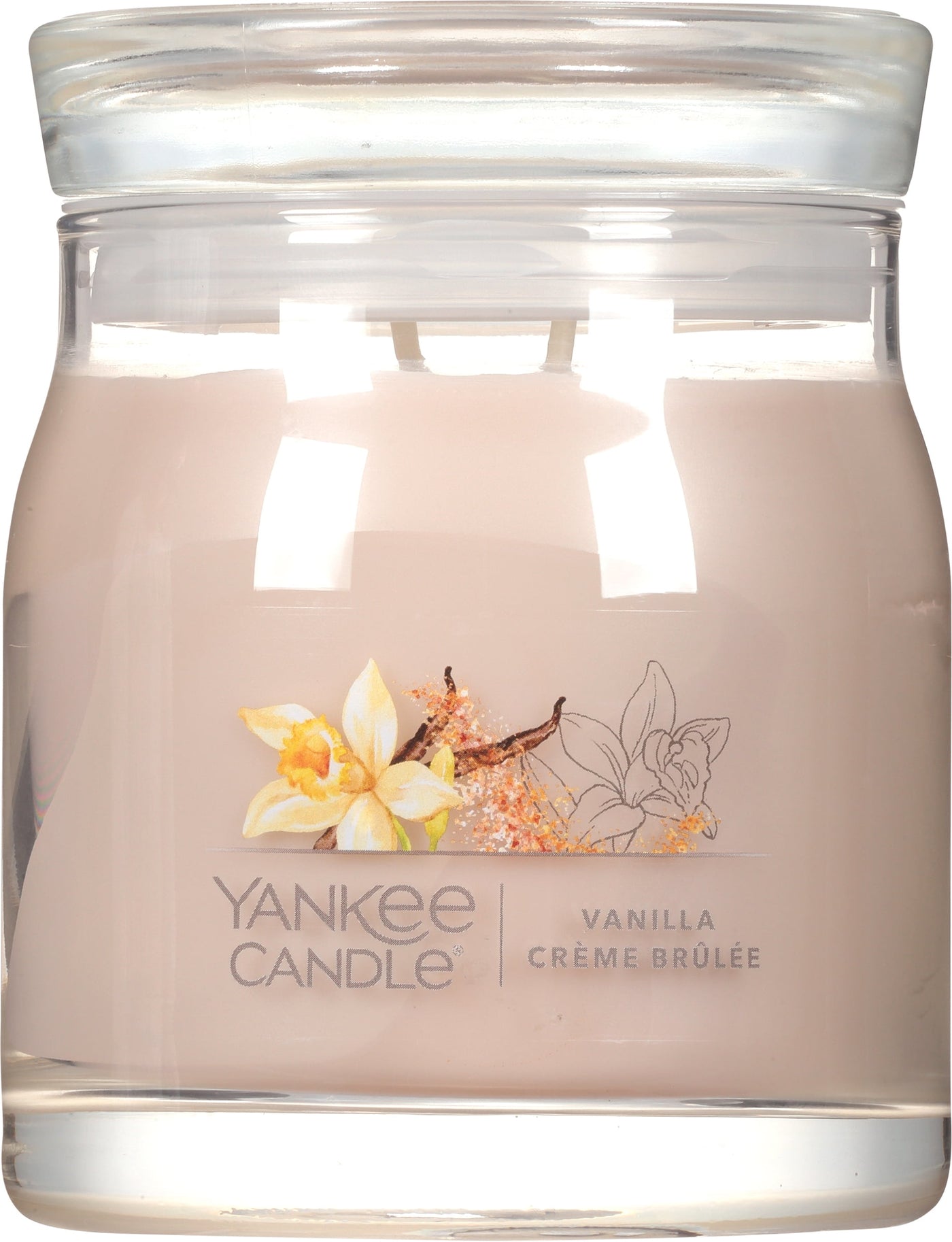 Yankee Candle Vanilla Crème Brulée Signature Medium Jar Candle