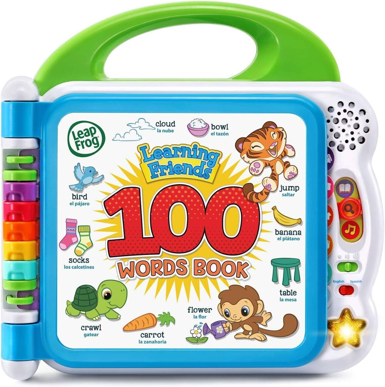 LeapFrog Learning Friends 100 Words Book Green