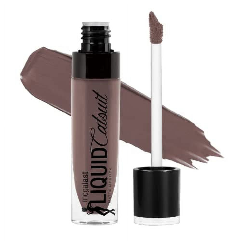 Wet n Wild Megalast Catsuit Matte Liquid Lipstick, Lip Color Makeup, Moisturizing Creamy Formula, Smudge Proof, Long Lasting, Brown Toffee Talk